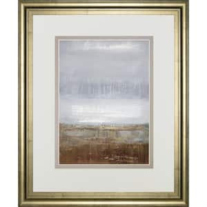 "Everglades" By Caroline Gold Framed Print Abstract Wall Art 34 in. x 40 in.