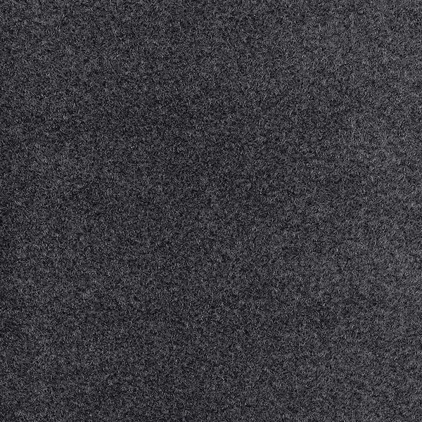 TrafficMaster Heavy Traffic Gray Solid Color 6 ft. x 8 ft. Carpet Remnant  Area Rug S608C.61 - The Home Depot