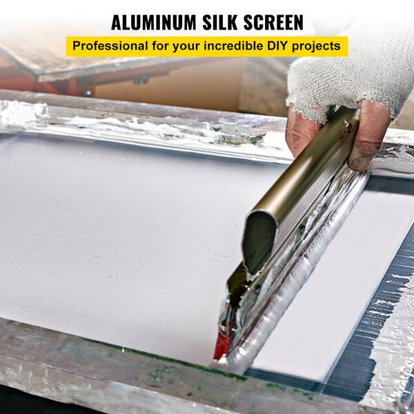 VEVOR Screen Printing Kit, 2-Pieces Aluminum Silk Stencil Printing Frames,  20 x 24 in. Silk Screen Printing Frame SYKJD21602024KL5MV0 - The Home Depot