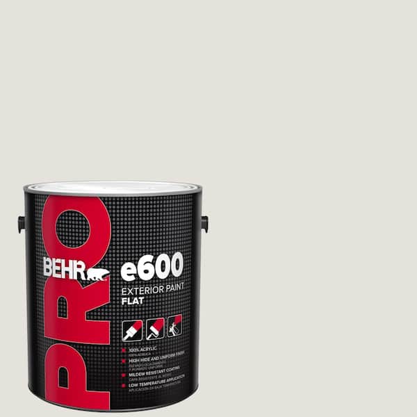 BEHR PRO 1 gal. #PPU18-08 Painters White Flat Exterior Paint