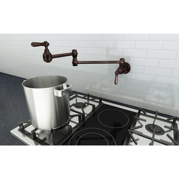 Americana Wall Mount Potfiller in Oil Rubbed Bronze
