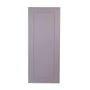 Bremen 9 in. W x 12 in. D x 36 in. H Gray Plywood Assembled Wall Kitchen Cabinet with Soft-Close