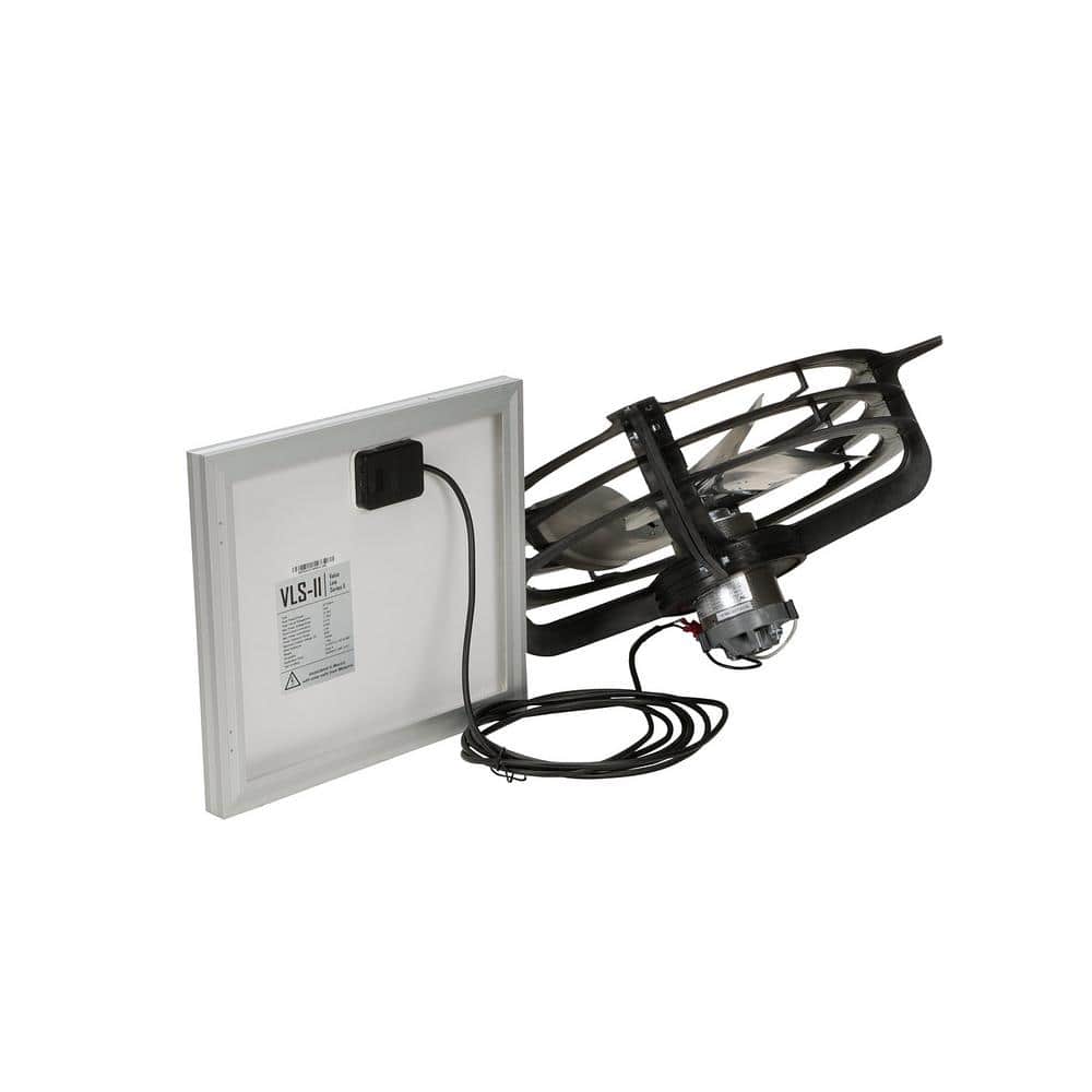800 CFM Solar Powered Roof Mount Gable Fan