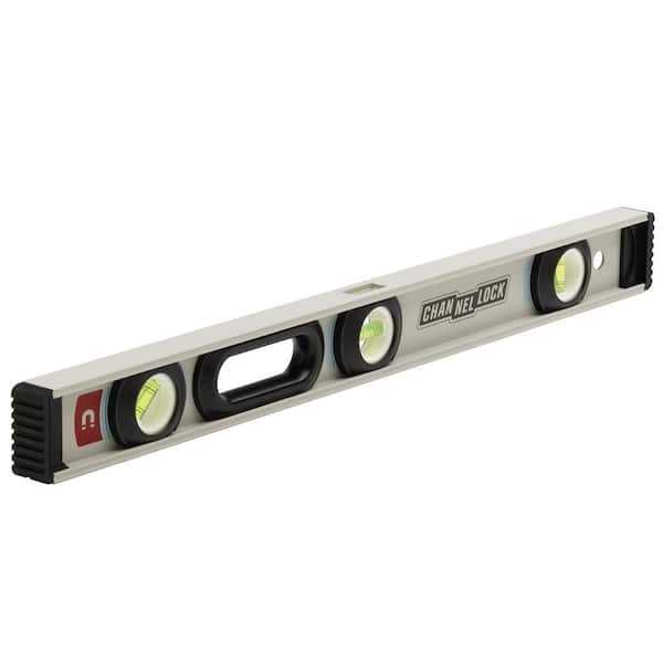 24 in. Aluminum Magnetic I-Beam Level