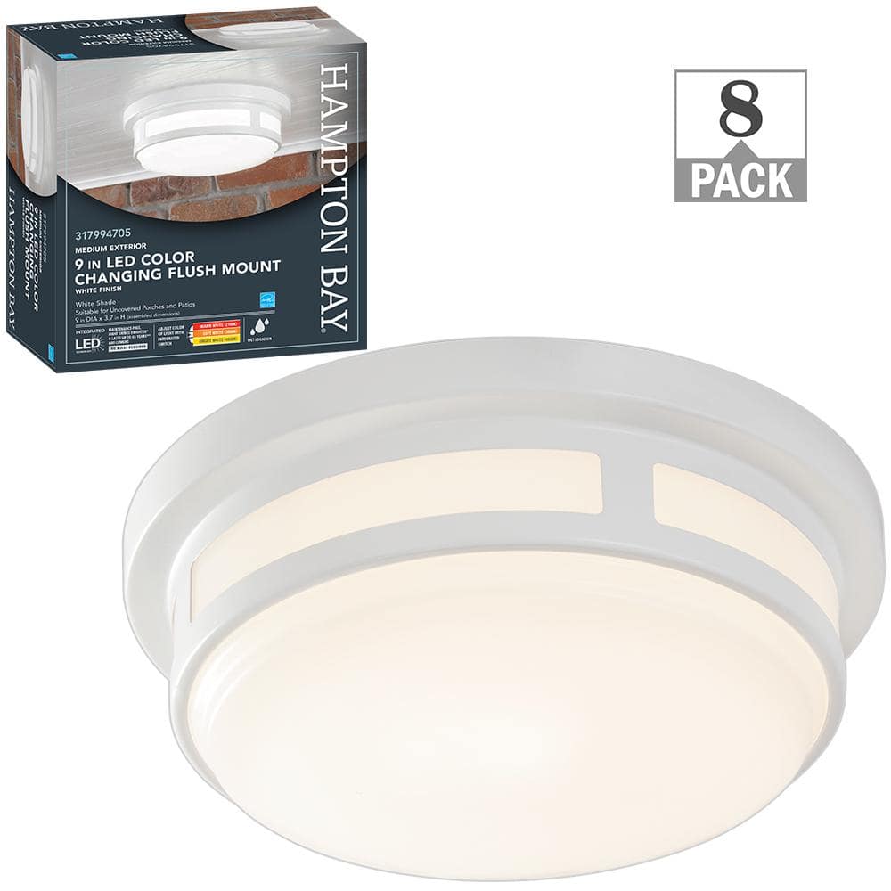 hampton-bay-9-in-round-white-indoor-outdoor-led-flush-mount-ceiling