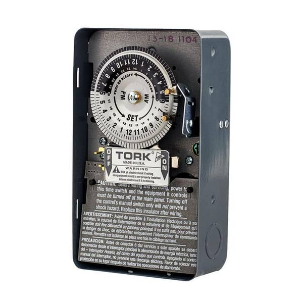 TORK 208-277-Volt 24-Hour Mechanical Time Switch