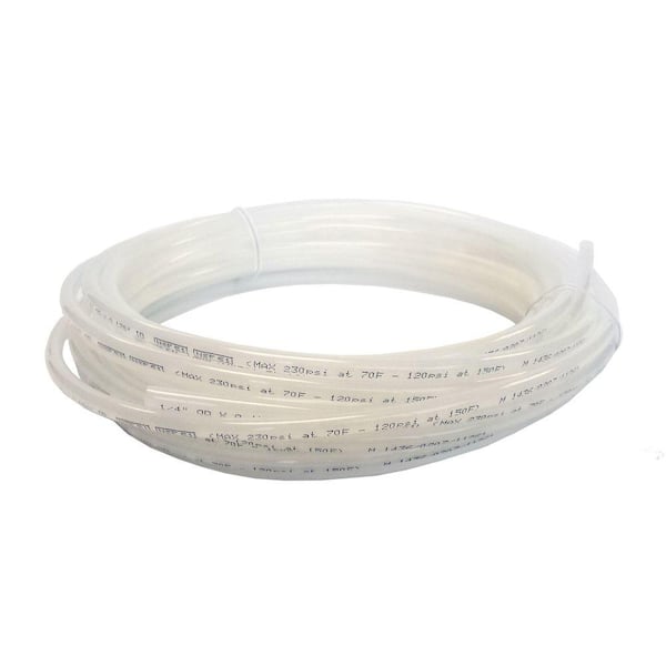 25FT PEX Refrigerator Water Line Kit - Ice Maker Tubing with Tee