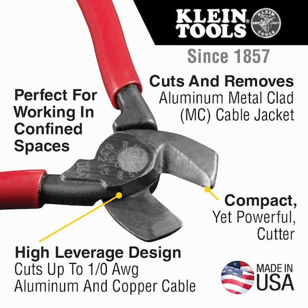 Compact Cable Cutter and Radial Stripper Tool Set (2-Piece)