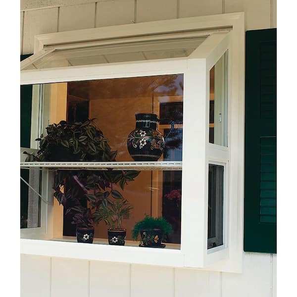 White Vinyl Garden Window, How Much Does It Cost To Build A Garden Window