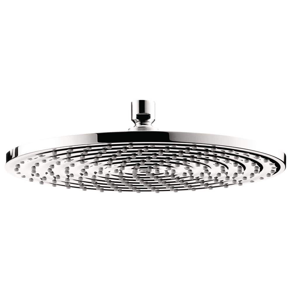 12-Inch Chrome Modern Wall Mounted Rain Shower Head
