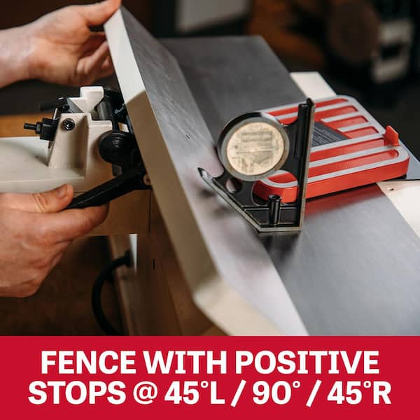 Jet 6 in. Helical Head Benchtop Jointer 718600 - The Home Depot