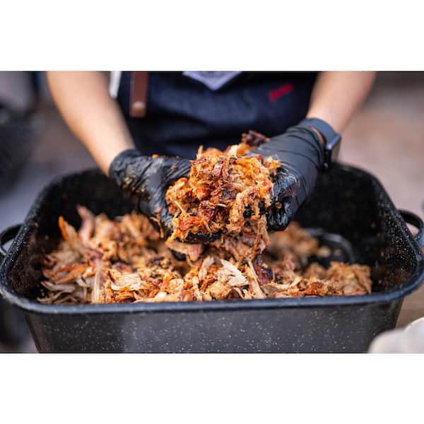 Grease Monkey One Size Fits All Black Nitrile Disposable Grilling