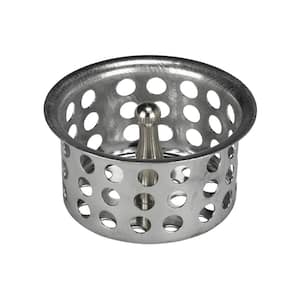 1-7/8 in. Basket Strainer with Post in Chrome