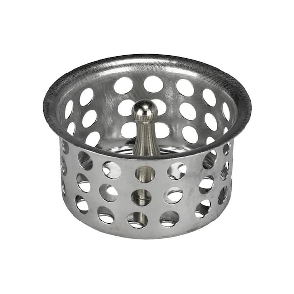 DANCO 1-7/8 in. Basket Strainer with Post in Chrome