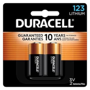 CR123A 3V Lithium Battery - (2-Pack)