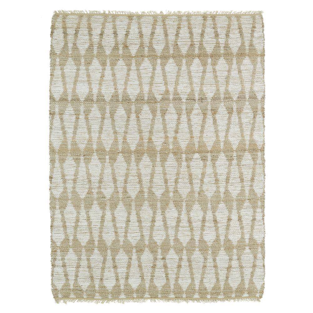 Kenwood Ivory 8 ft. x 9 ft. Double Sided Area Rug -  Kaleen, KEN04-01-769