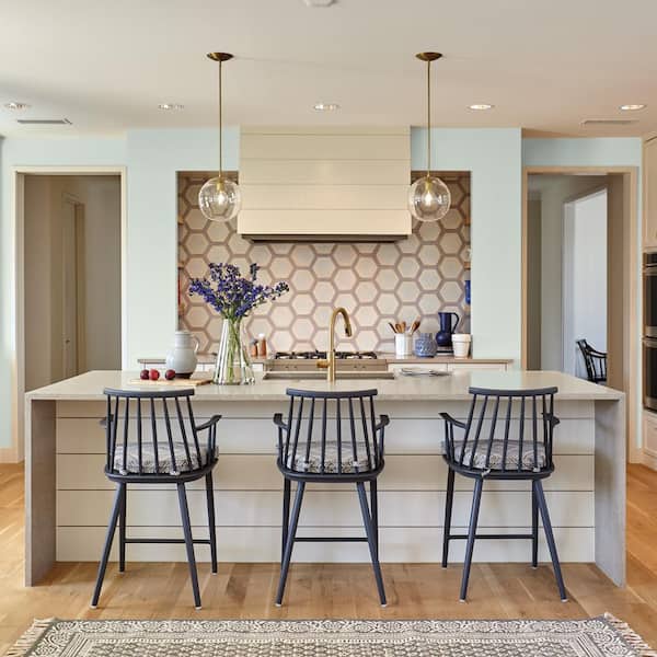 5 gal. #460E-1 Meadow Light Semi-Gloss Interior Paint