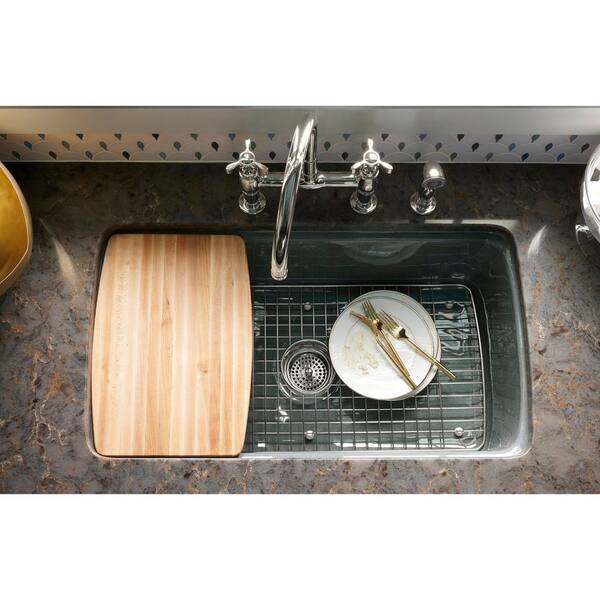 Hartland Stainless Steel Sink Rack | Fits Right-Hand Bowl | Protects Sink & Dishes