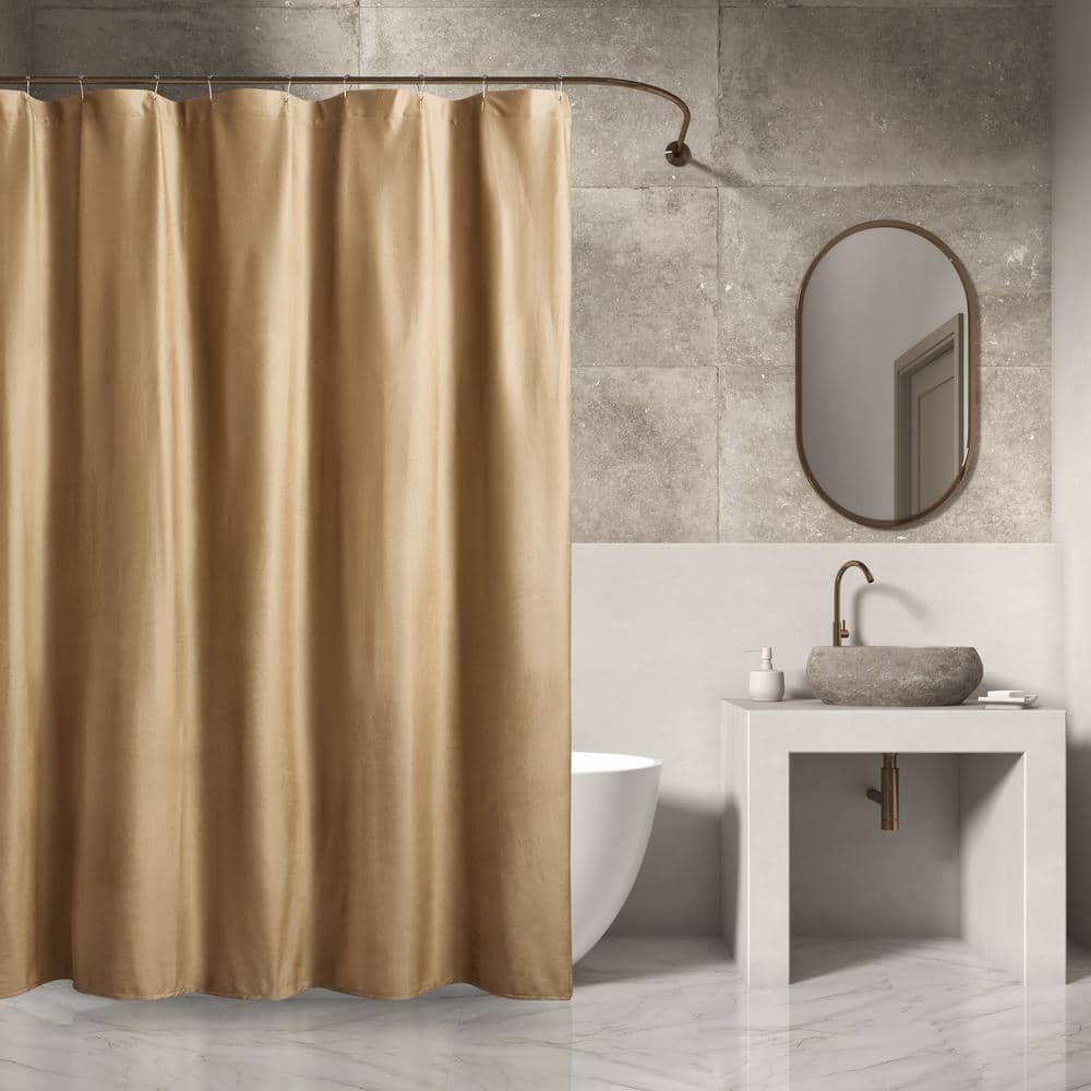 Valletta Polyester Shower Curtain 2929030SC - The Home Depot