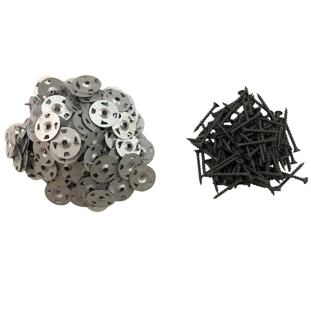 DURAL Durabase Backer Board Screw and Washer Pack (240Piece) for