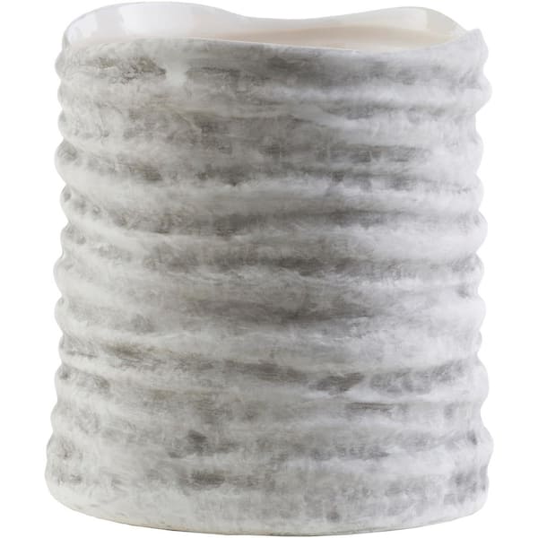 Artistic Weavers Setsuka 7.5 in. White Ceramic Decorative Vase