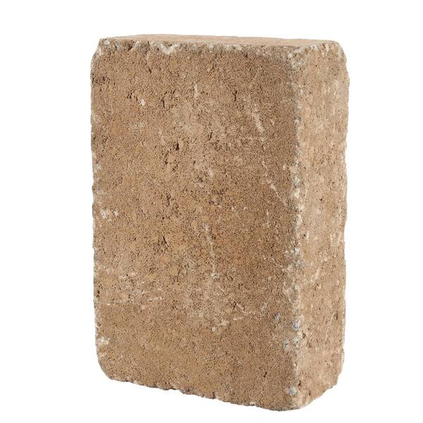 Pavestone RumbleStone 10.5 in. x 7 in. Cafe Concrete Large Wall Block