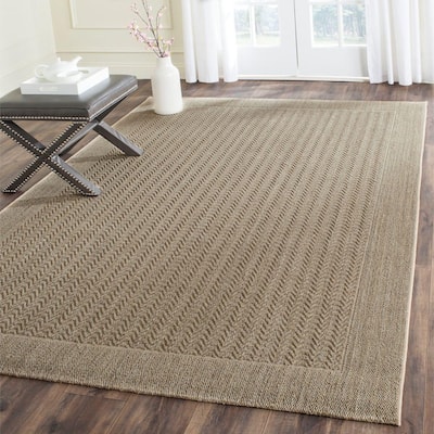 Sisal Area Rugs The Home Depot, Dark Brown And Lime Green Rug Difference