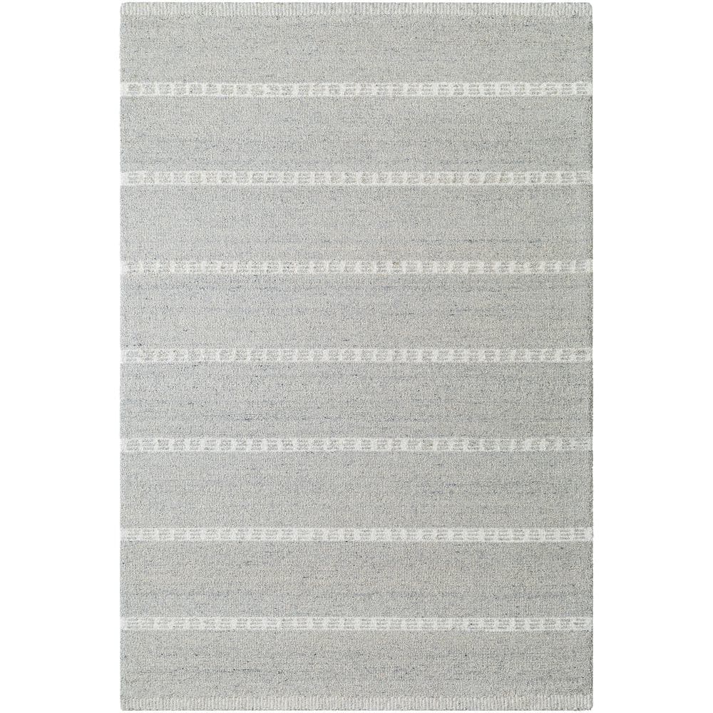 Brook Gray/Off white 2 ft. x 3 ft. Modern Indoor Area Rug price history on PriceWatchPro