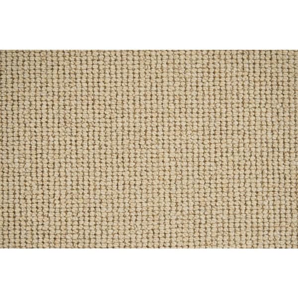 Quintessence Color Straw Loop Custom Area Rug with Pad