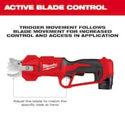 M12 FUEL 6 in. 12V Lithium-Ion Brushless Electric Cordless Battery Pruning Saw HATCHET w/Pruner Shears, (2) Batteries