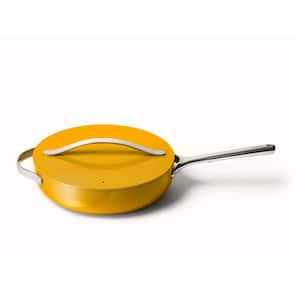 3 qt. Ceramic Nonstick Saute Pan in Marigold