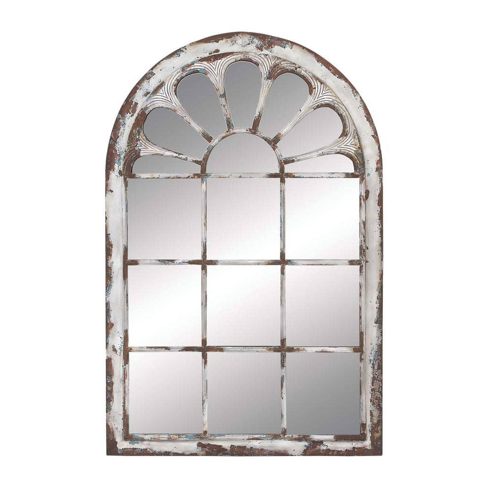 Arch Window Pane Mirrors Off-White 27 outlet