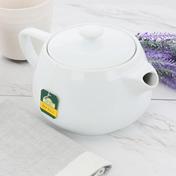 Tea Pot Pottery Functional Microwave and Dishwasher Safe