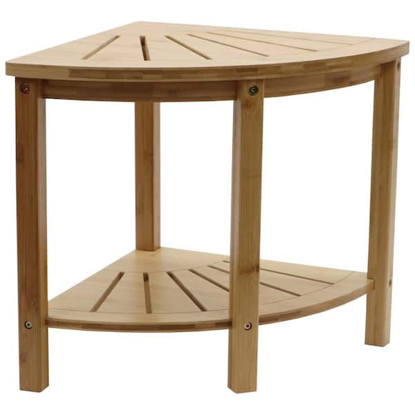 Redmon Bamboo Spa Style Corner Shower Seat
