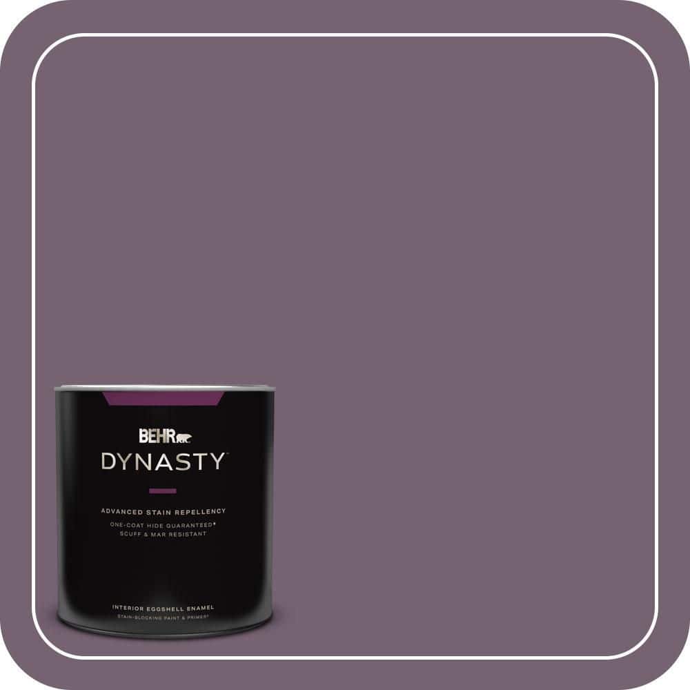 1 qt. #680F-6 Shy Violet Eggshell Enamel Interior Stain-Blocking Paint & Primer price history on PriceWatchPro