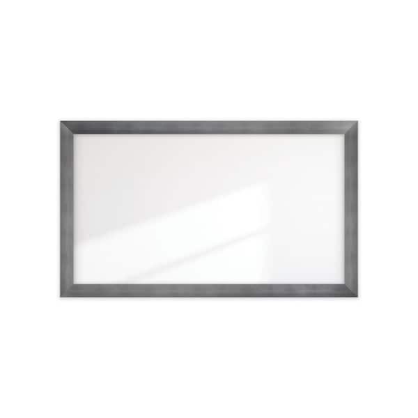 BrandtWorks Timberwolf Silver Framed Wide Wall Mirror 40 in. W x 67 in. H 40W6112 The Home Depot