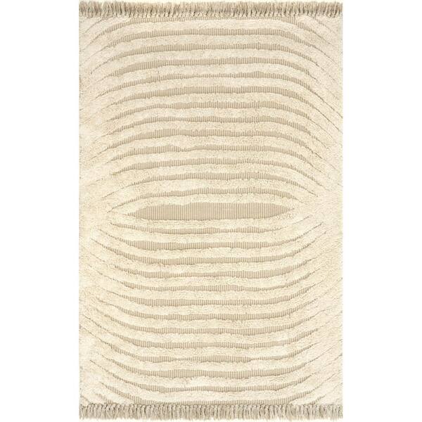 Waterproof Irregular Sofa Rug - Blended Fabric - White - Yellow - ApolloBox