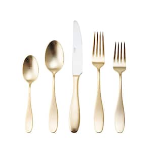 Ashwell Gold 20-pc Flatware Set, Service for 4, Stainless Steel