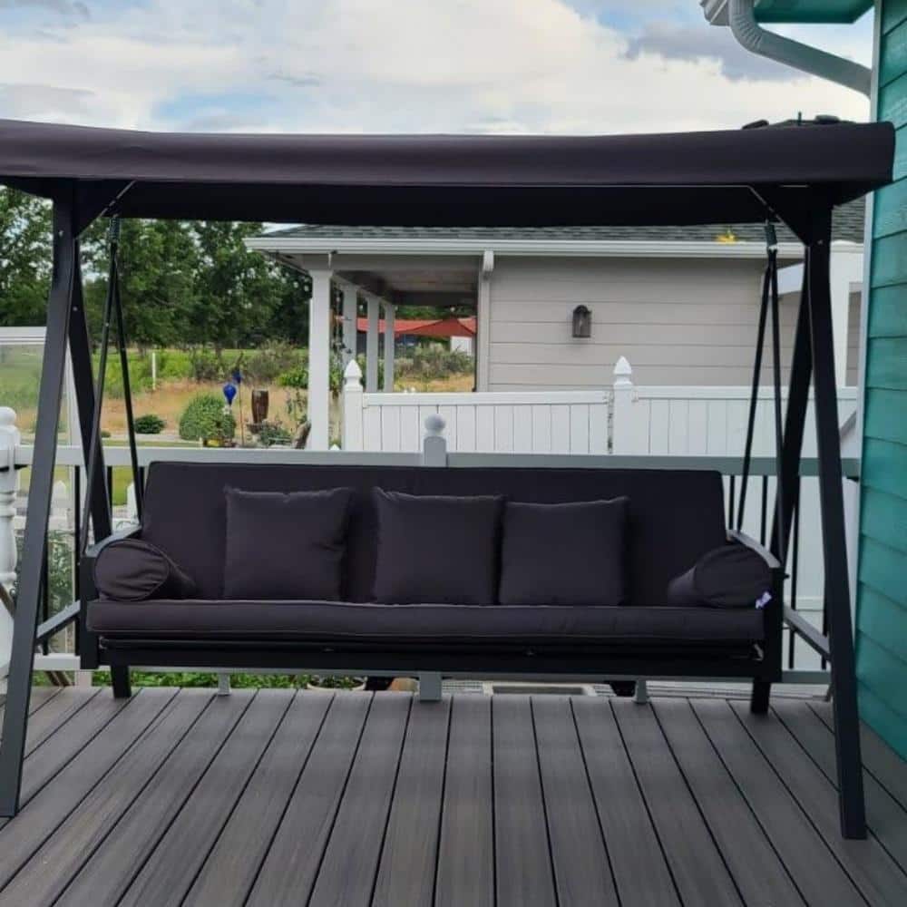 Patio34 Have a question about PURPLE LEAF 3-Seat Daybed Outdoor