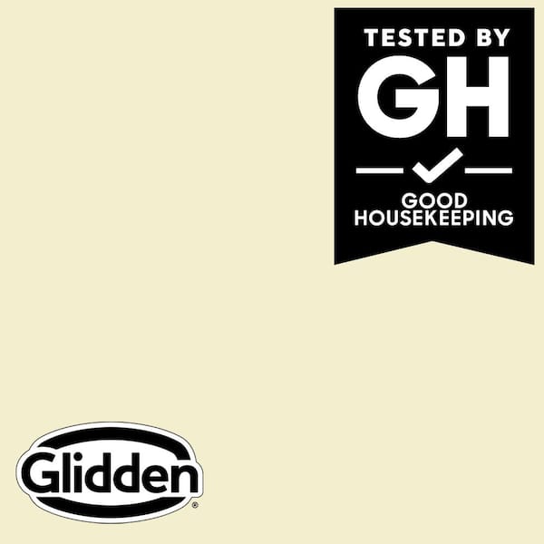 Glidden Premium 1 qt. PPG1107-1 Minimal Flat Interior Latex Paint