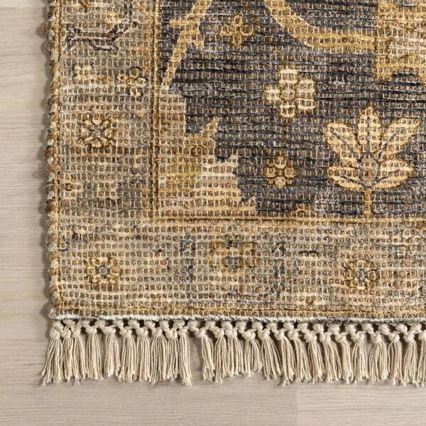 RUGS USA Dark Brown 10 ft. x 14 ft. Marigold Vintage RUGS USA Dark Brown 10 ft. x 14 ft. Marigold Vintage