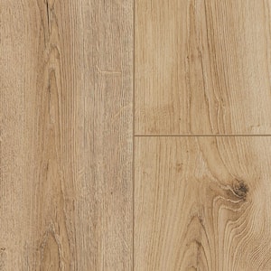 Echols Marsh Oak 12mm T x 7.56 in. W Waterproof Laminate Wood Flooring (15.95 sq. ft./Case)