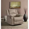 Relax A Lounger Preston 38 in. Width Big and Tall Beige Microfiber 1  Position Recliner RR-PRK1CM2022 - The Home Depot