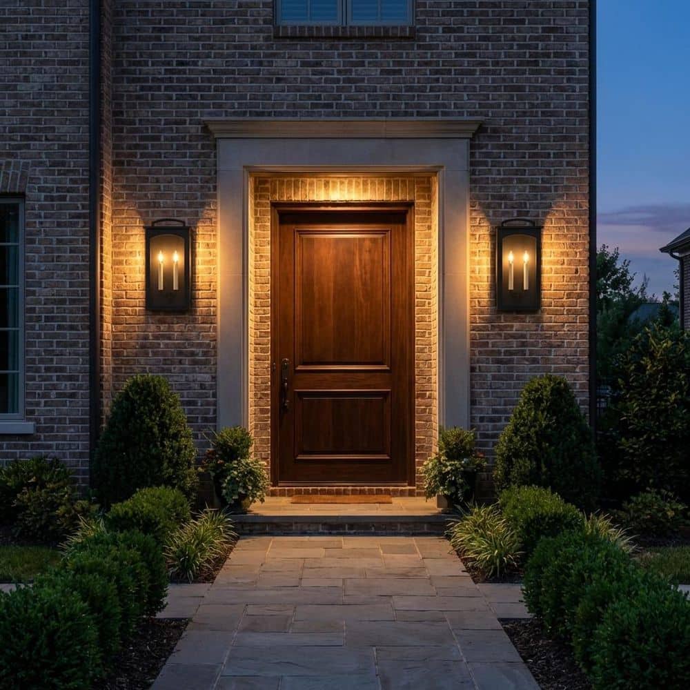 Modesto 10 in. W x 19.25 in. H 2-Light Medium Textured Black Traditional Outdoor Wall Lantern with Clear Glass Panels price history on PriceWatchPro