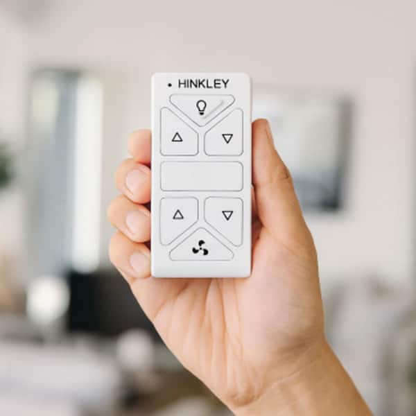 HIRO Non-Reversing White Ceiling Fan Remote Control