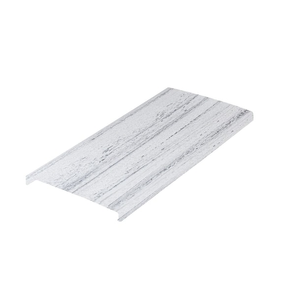 Deck-Top 8 ft. x 1/2 in. x 5-1/2 in. Driftwood PVC Decking Board Covers for Compositive and Wood Patio Decks (10-Pack)