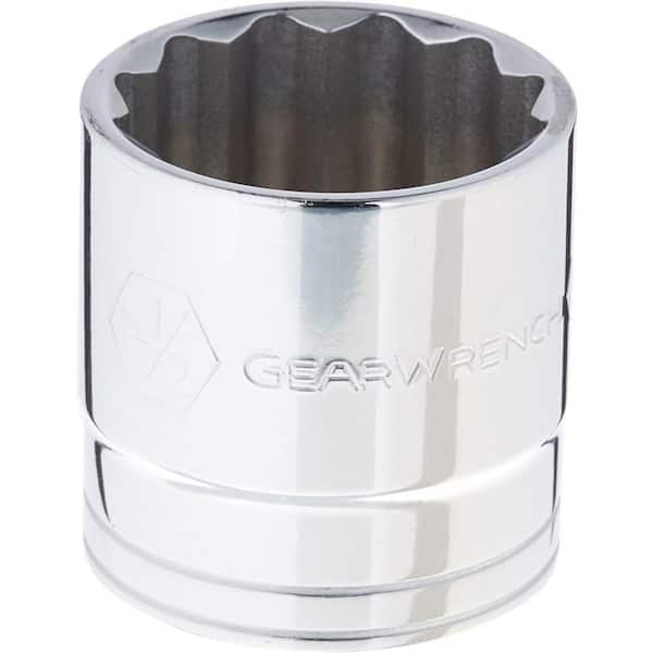GEARWRENCH 1/2 in. Drive SAE 1-1/2 in. 12-Point Standard Socket