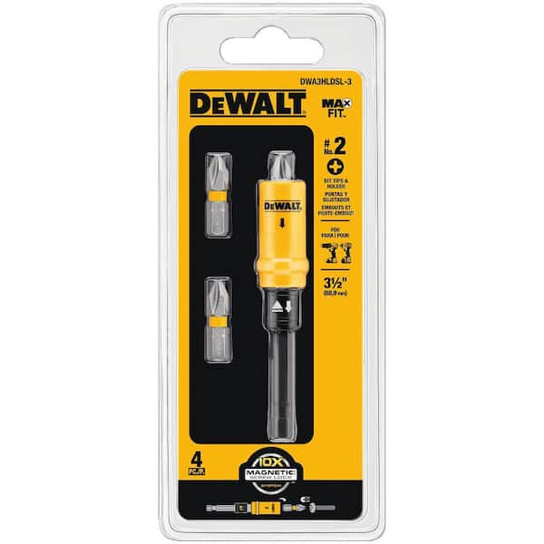 DEWALT 3 in. Screw Lock Bit Tip Holder Set