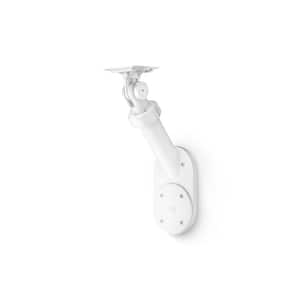 Wall Mount for Solar Panels and Cams - White