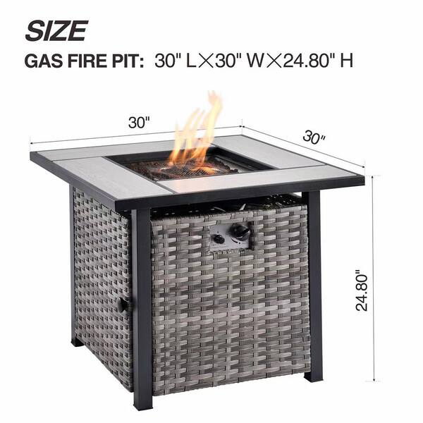 tacklife fire pit home depot